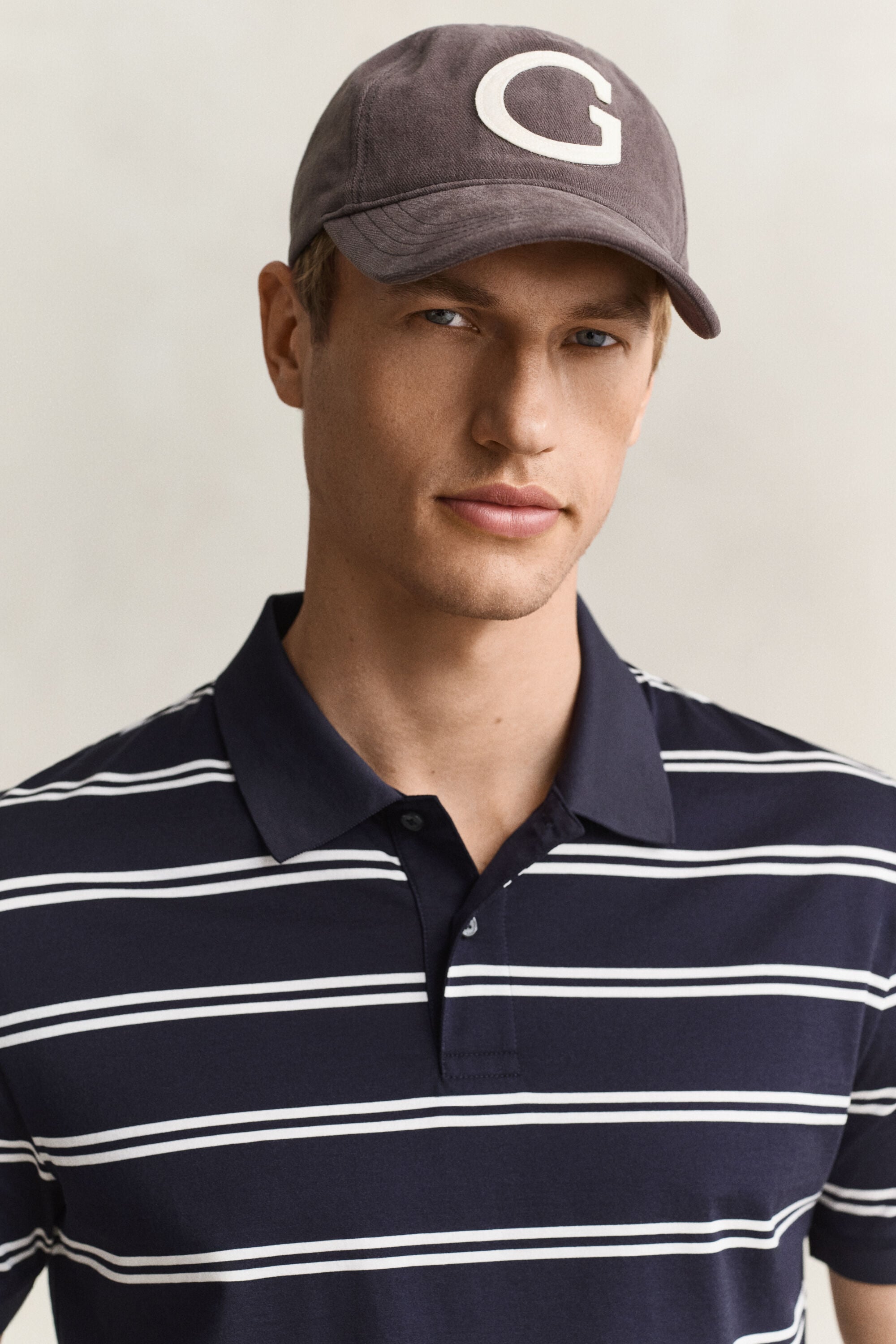 Gestreiftes Poloshirt aus Pima-Baumwolle