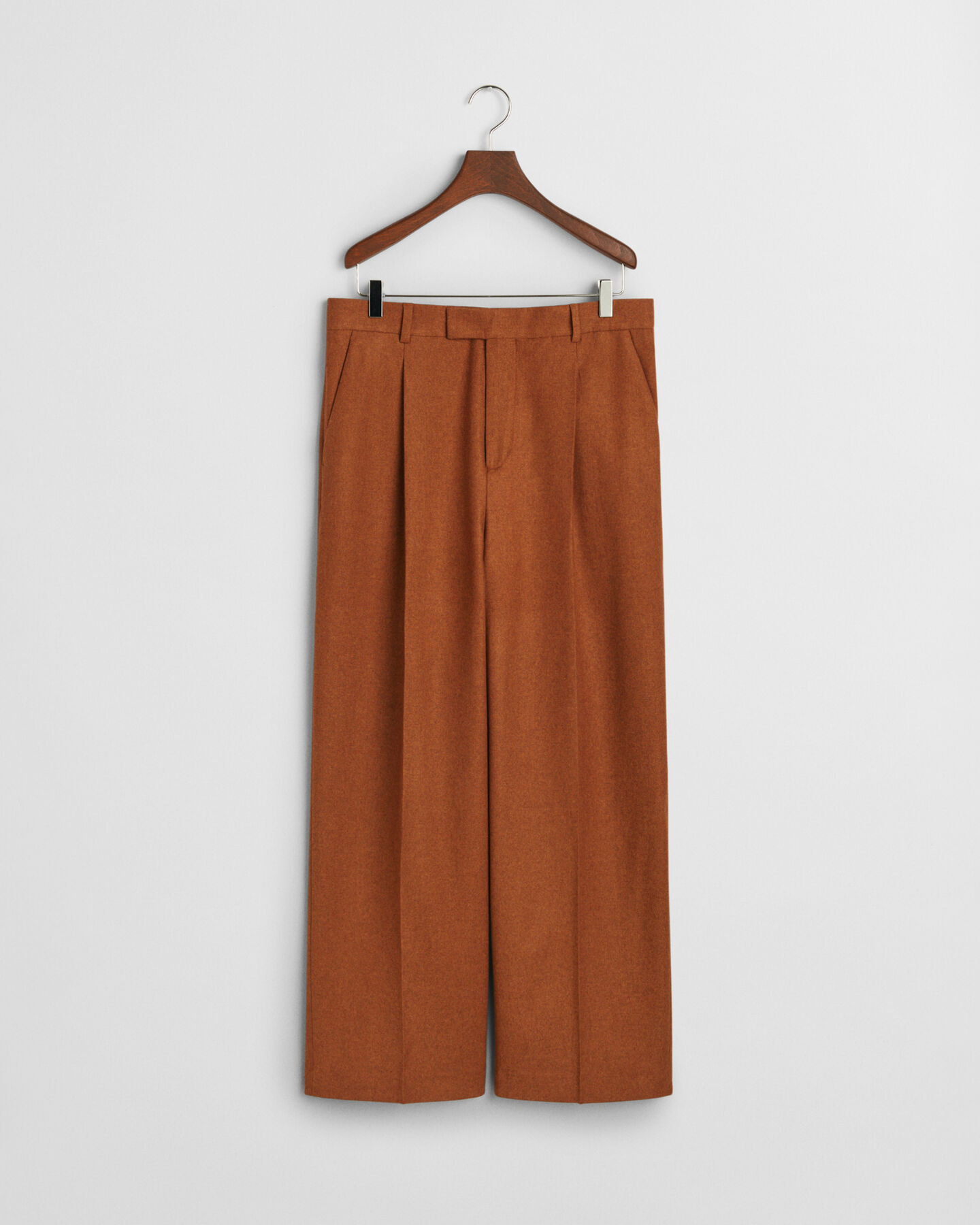 Relaxed Fit Anzughose aus Wollflanell