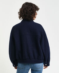 Harrington Jacke aus Wolle