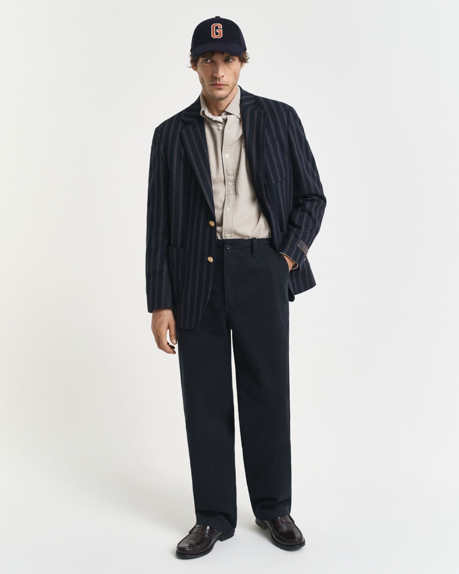 Regular Fit Cordhemd aus Baumwolle