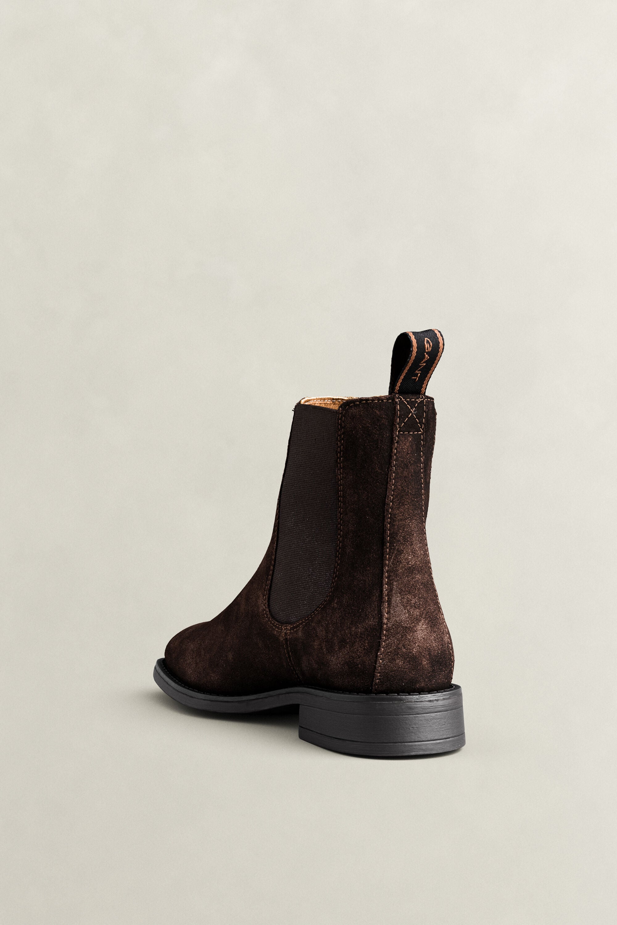 Fayy Stiefel aus Veloursleder — WEATHERED BROWN