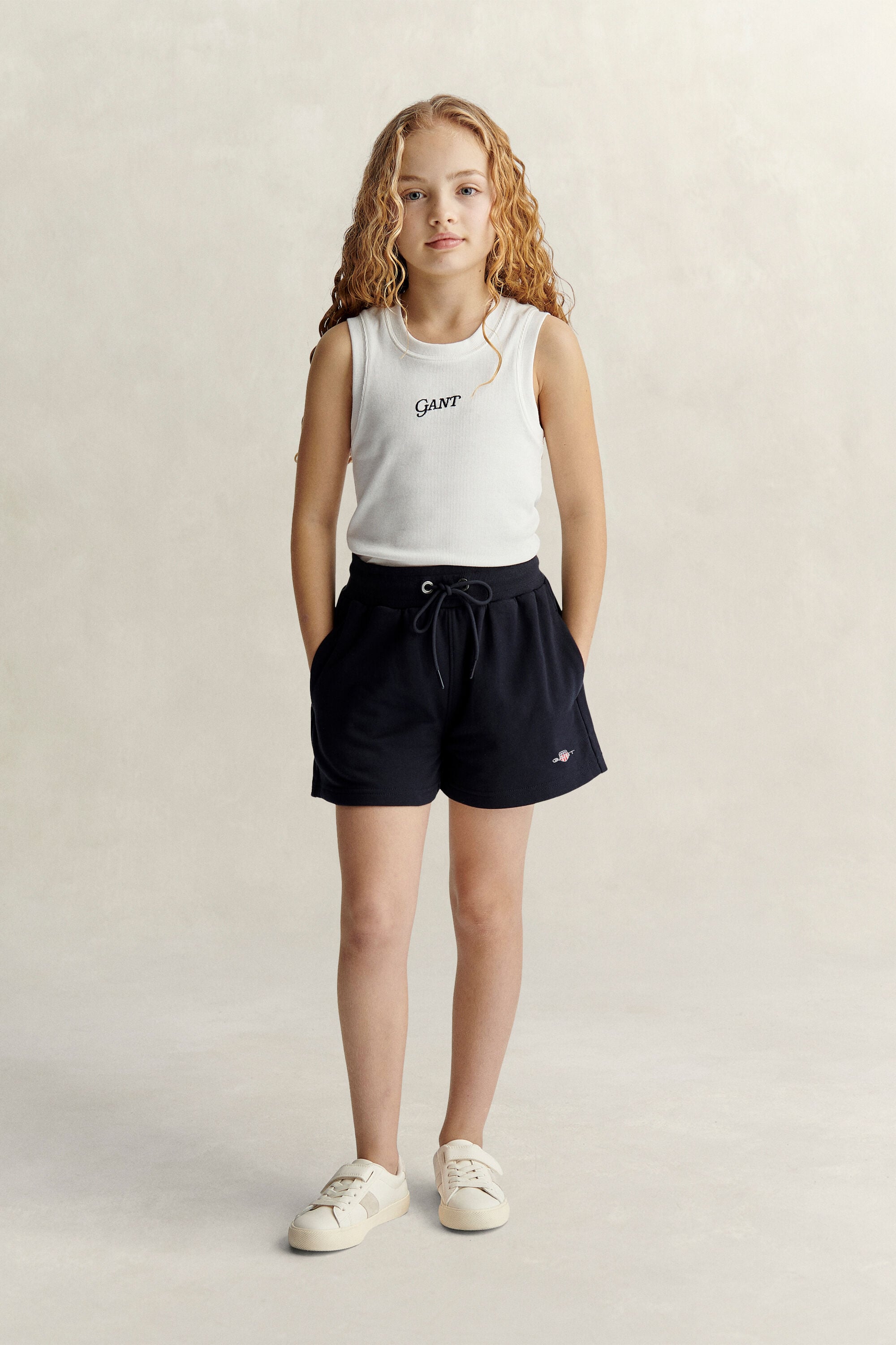 Teen Girls Shield Sweatshorts