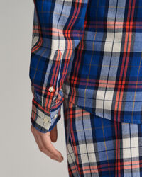 Teen Boys Regular Fit Flanellhemd mit Karomuster