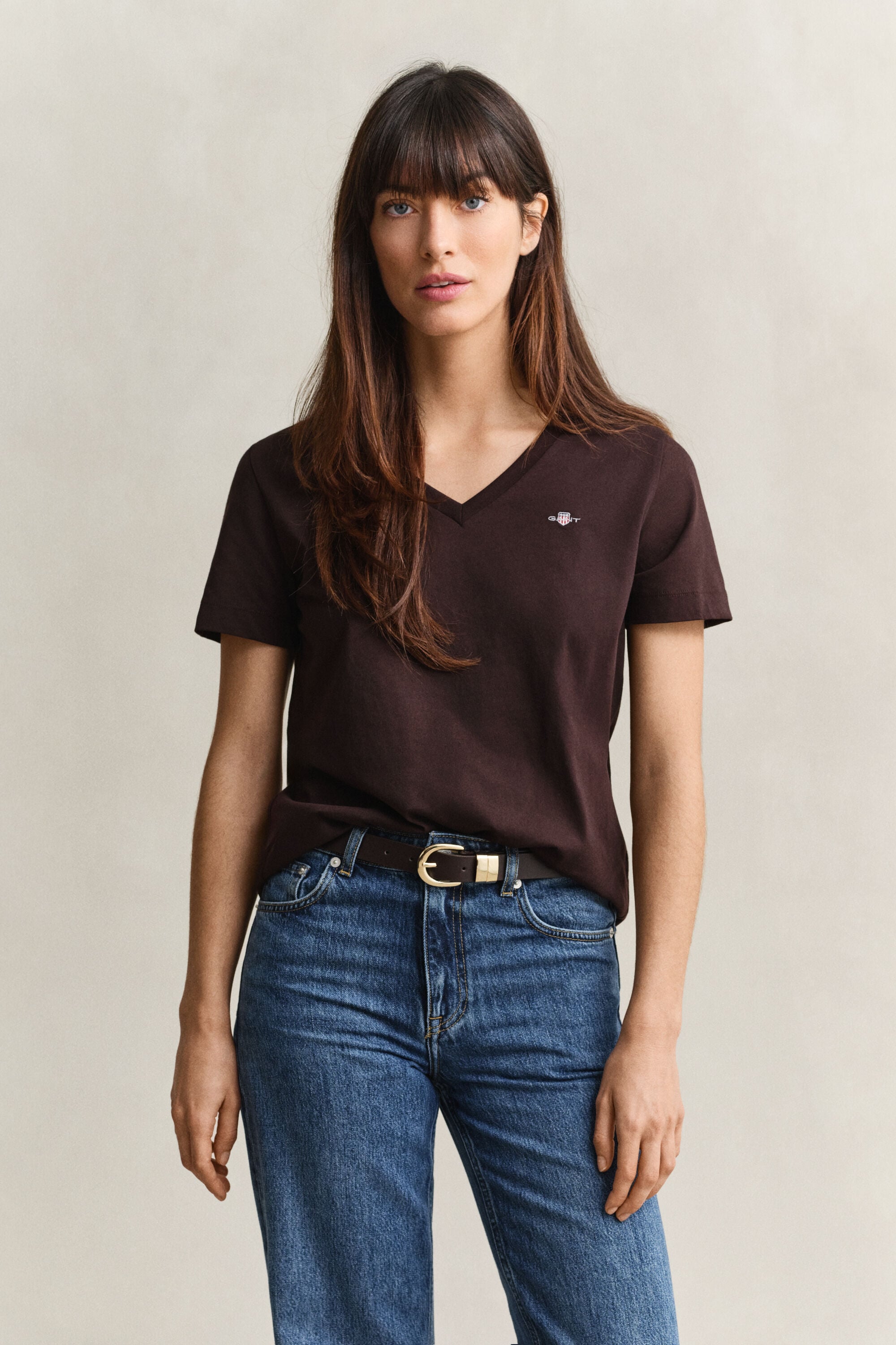 Shield V-Neck T-Shirt