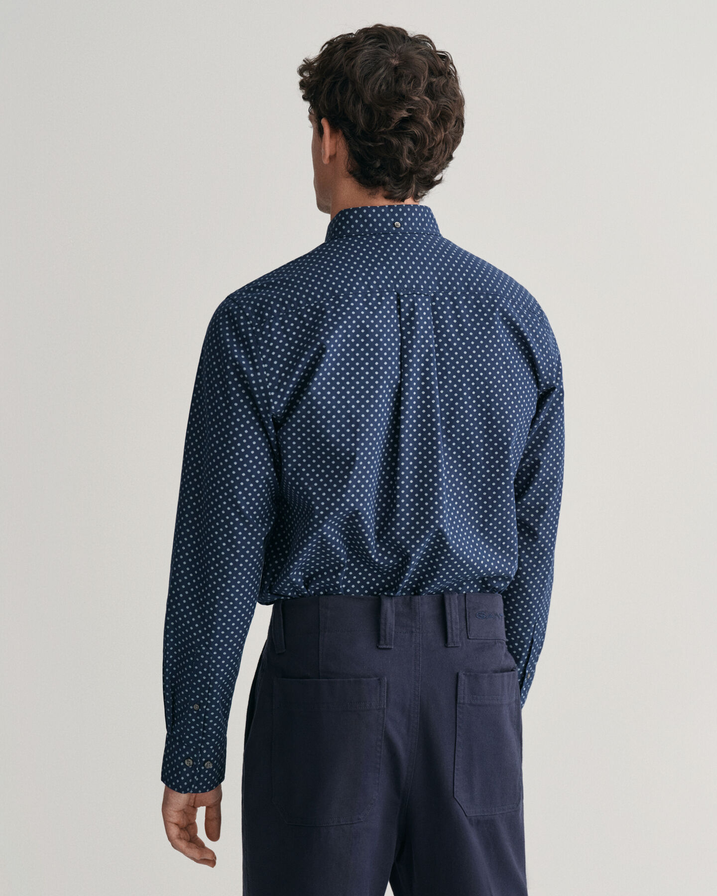 Regular Fit Hemd mit Micro-Print