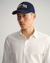 Slim Fit Einfarbiges Twillhemd