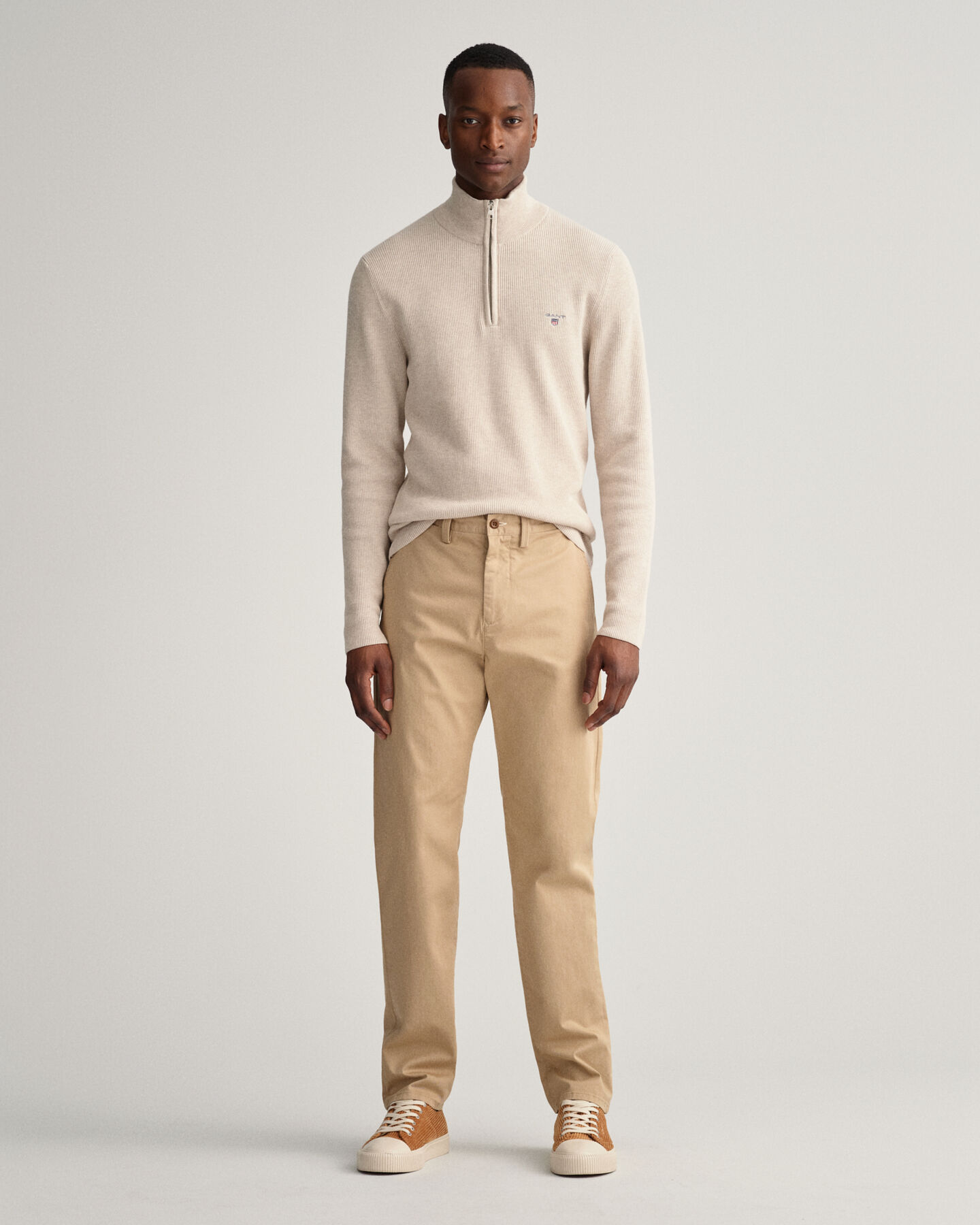 Allister Regular Fit Twill Chinohose