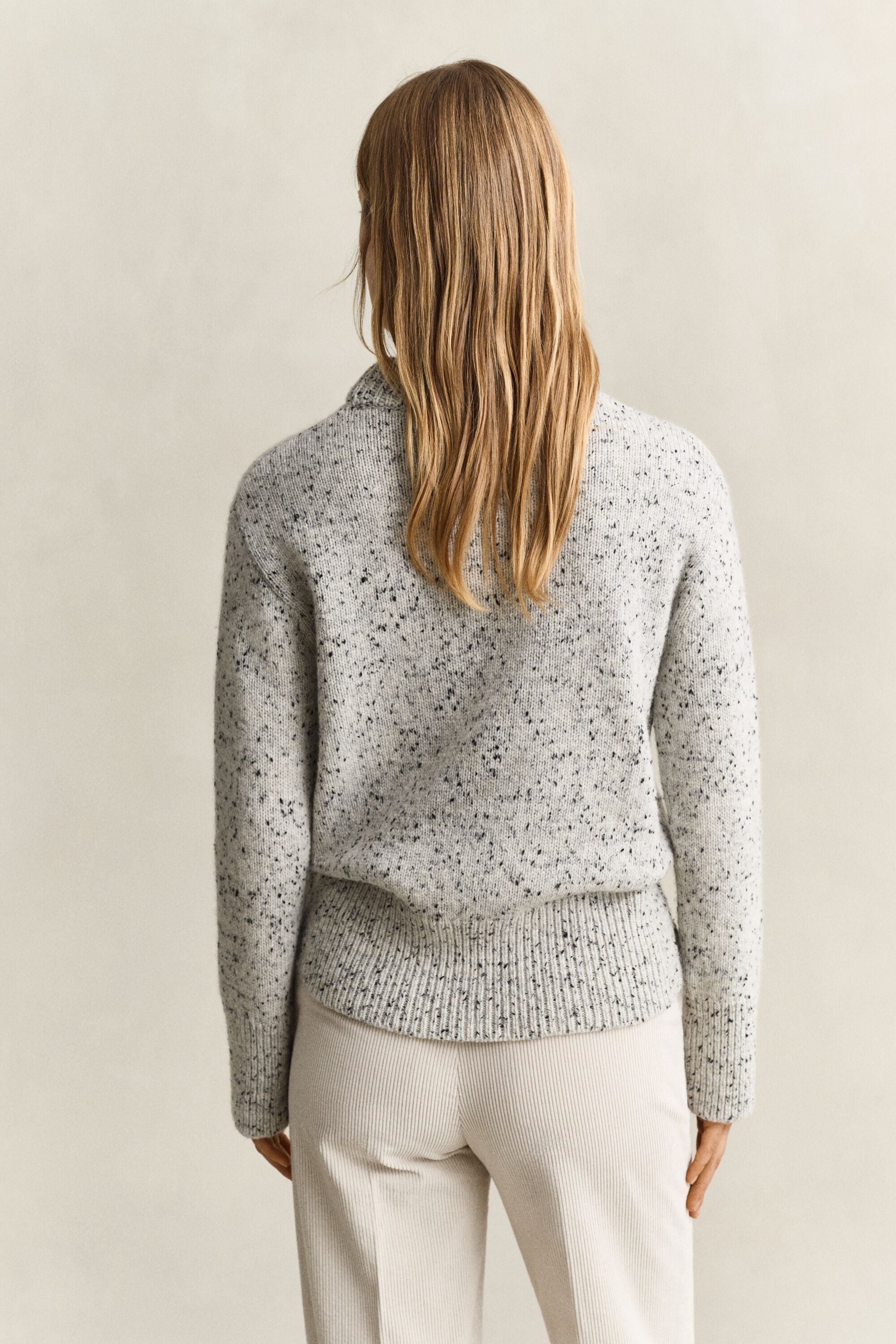 Pullover aus Wollmix mit Noppenstruktur