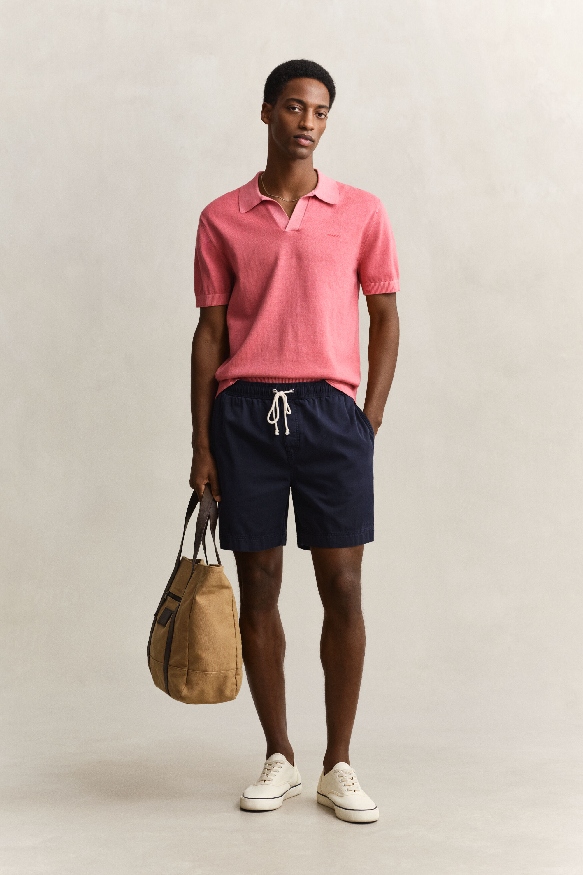 Sunfaded Polopullover