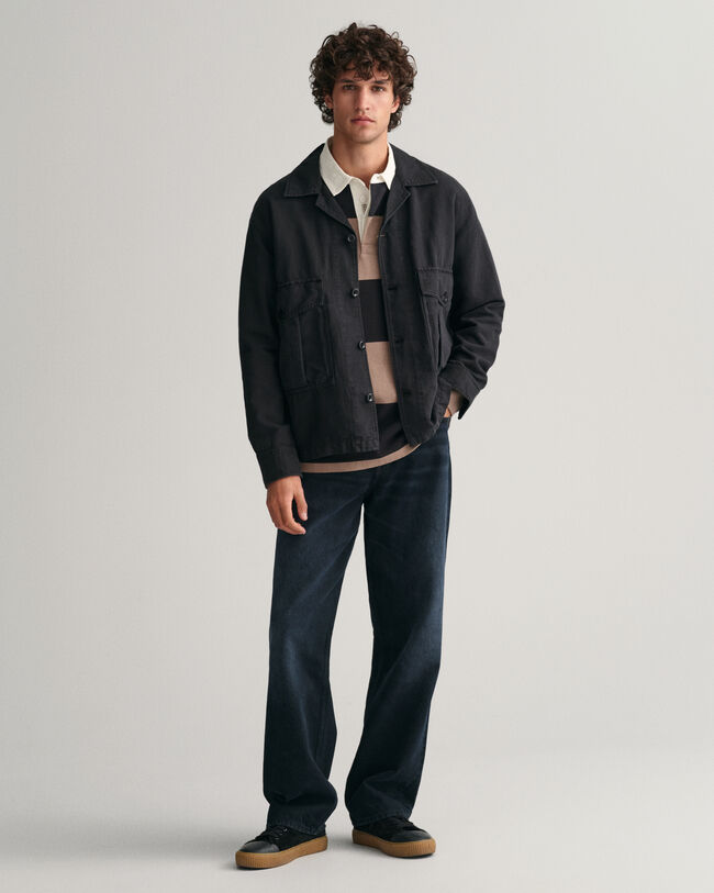 Heavy Rugger mit Blockstreifen