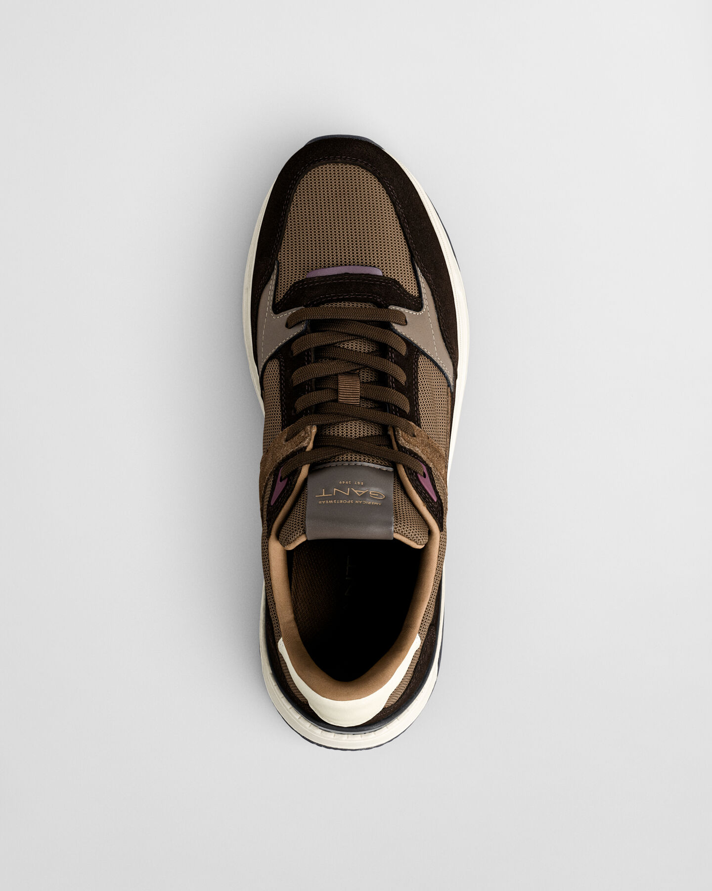 Jeuton Sneaker aus Veloursleder und Mesh