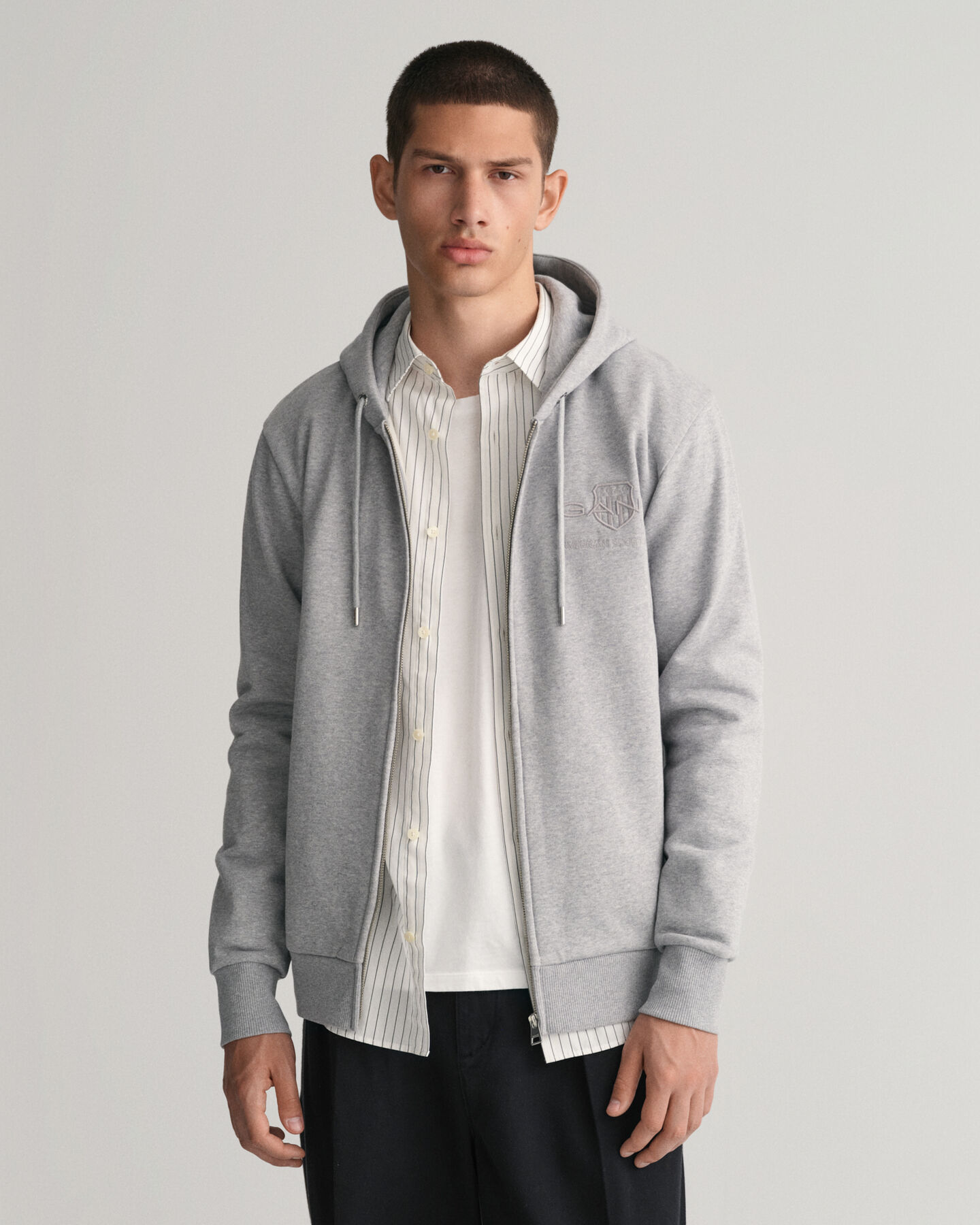 Tonal Shield Sweatjacke