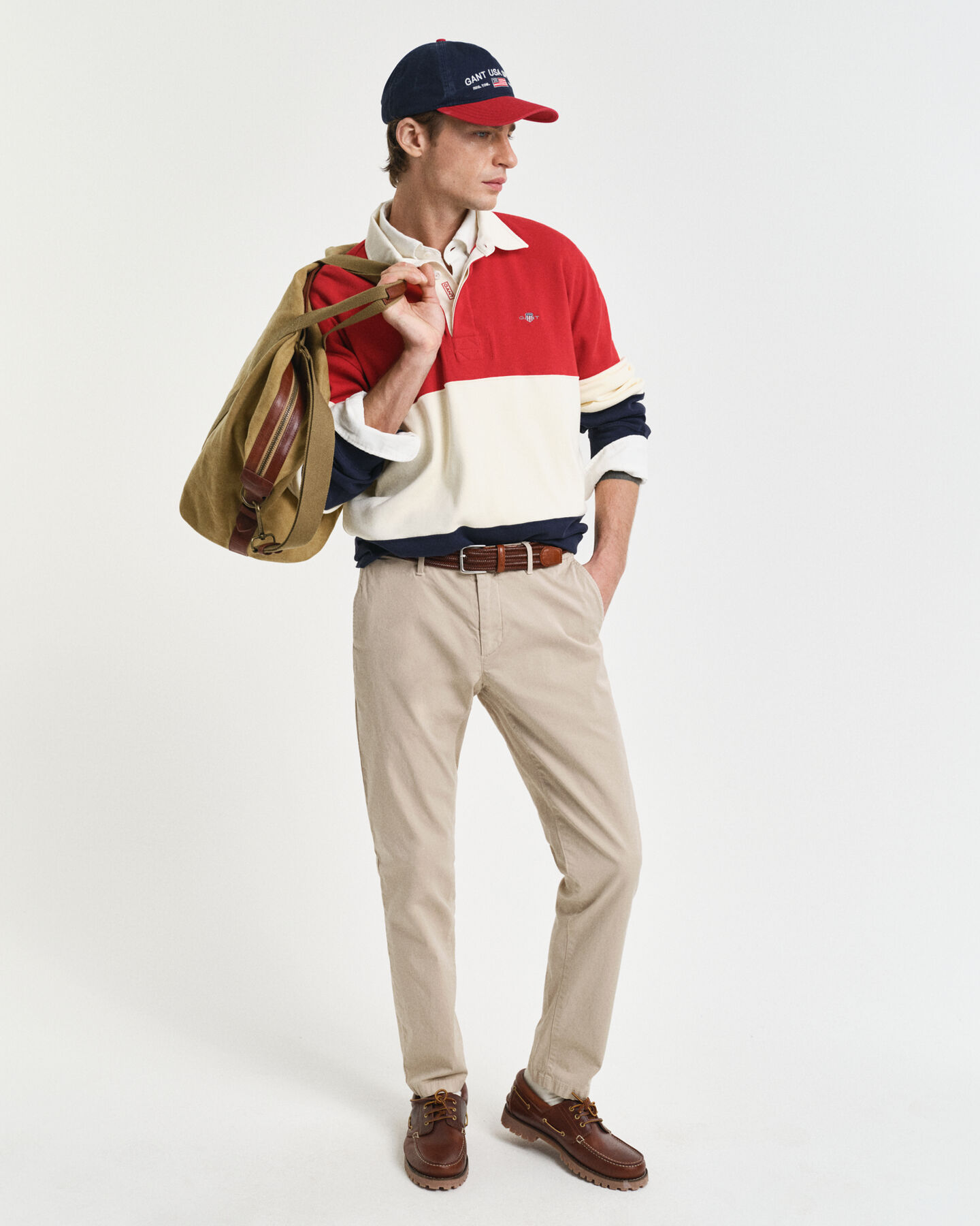 Sunfaded Slim Fit Chinohose