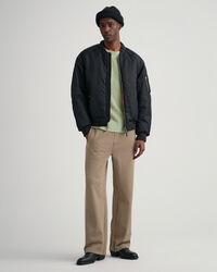 Rundhalspullover aus Alpaka-Gemisch