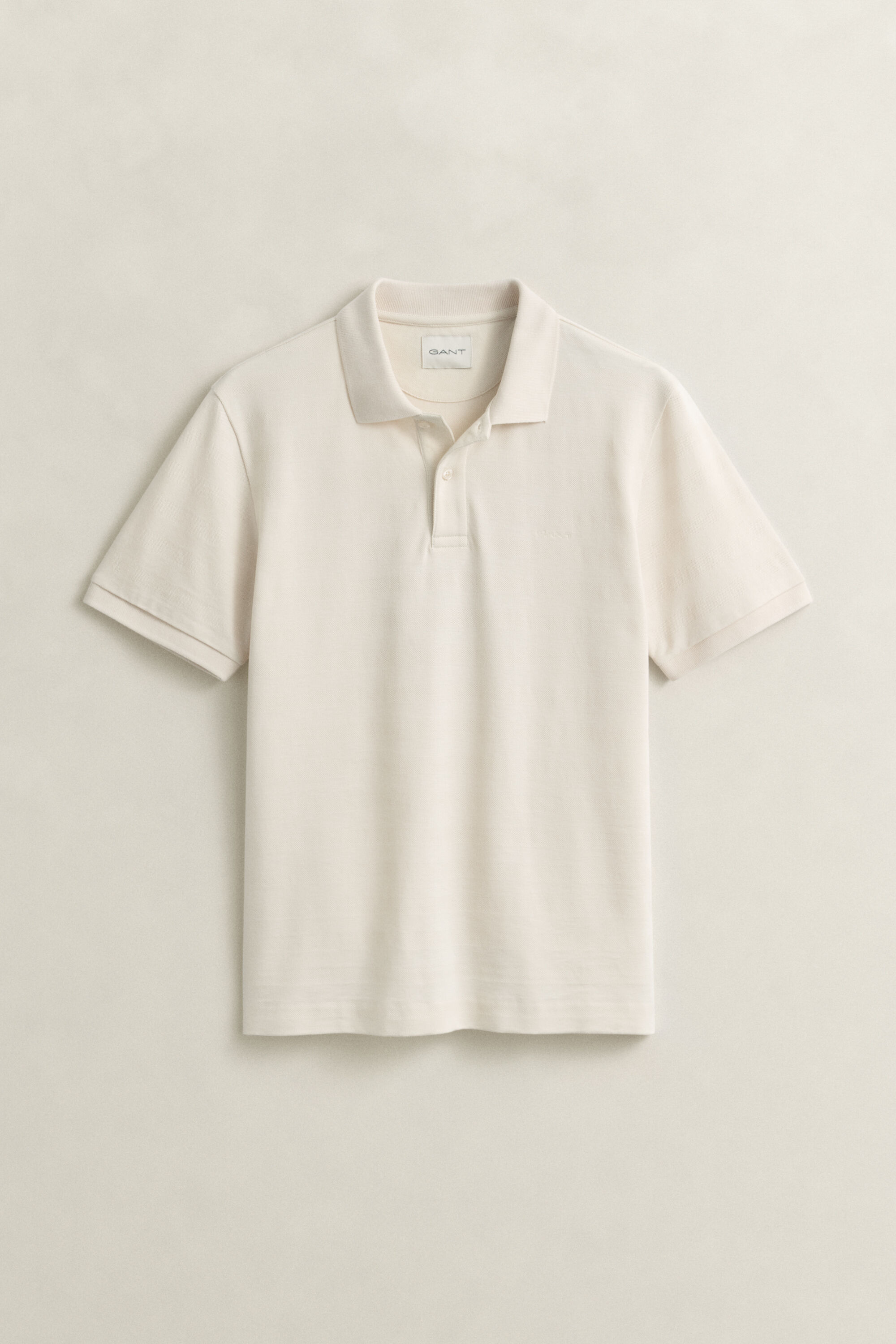 Strukturiertes Poloshirt mit Streifen