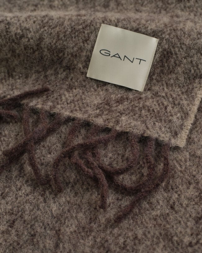 Herringbone Mohair Alpaka Schal