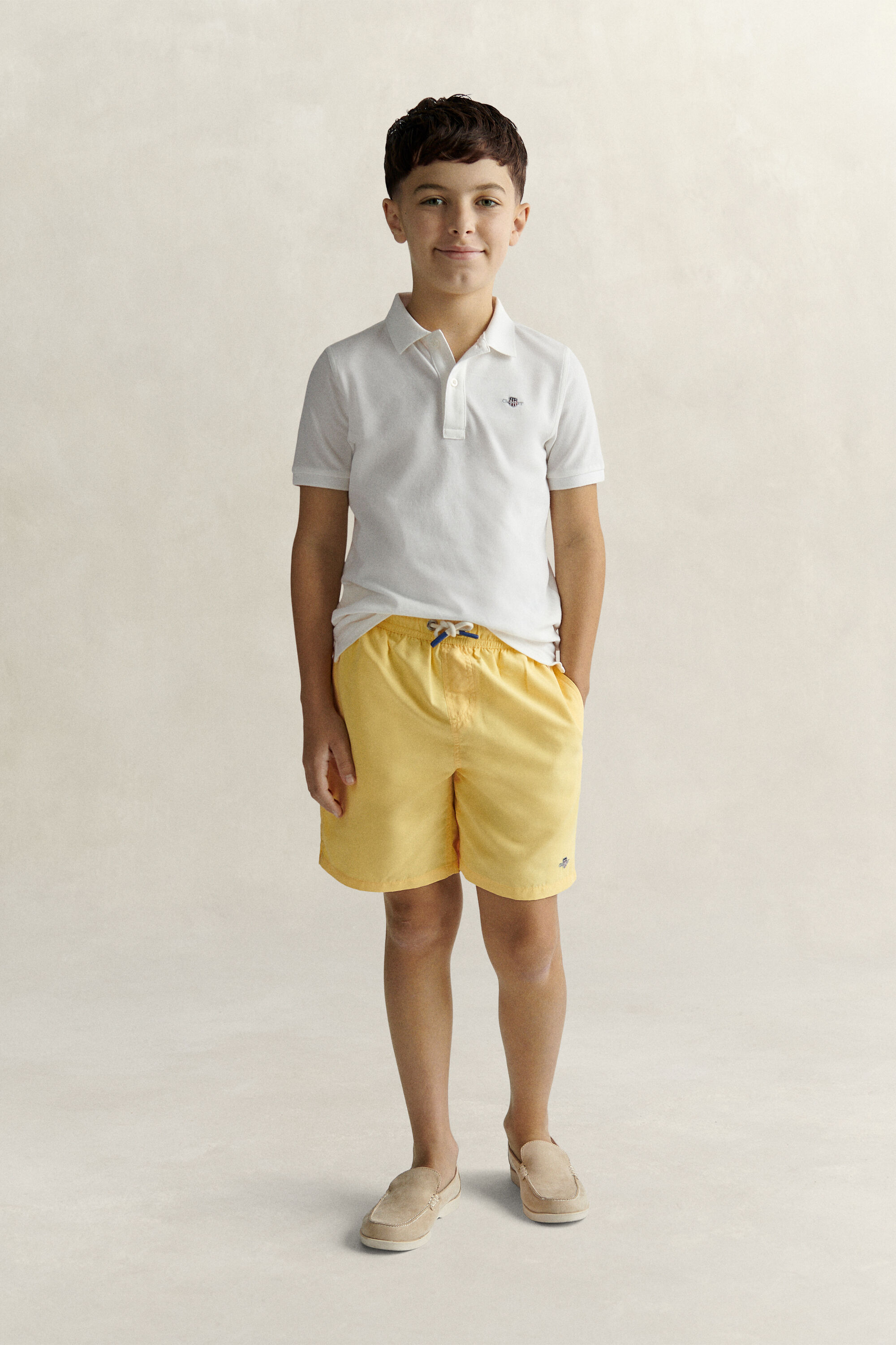 Teen Boys Shield Badeshorts