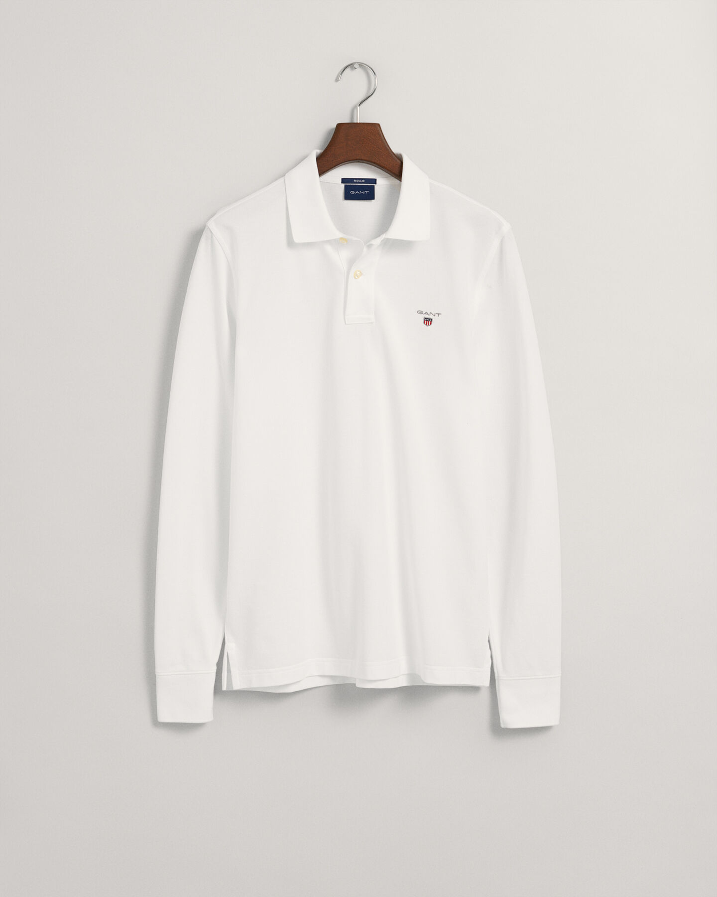Original Piqu&eacute; Langarm-Poloshirt