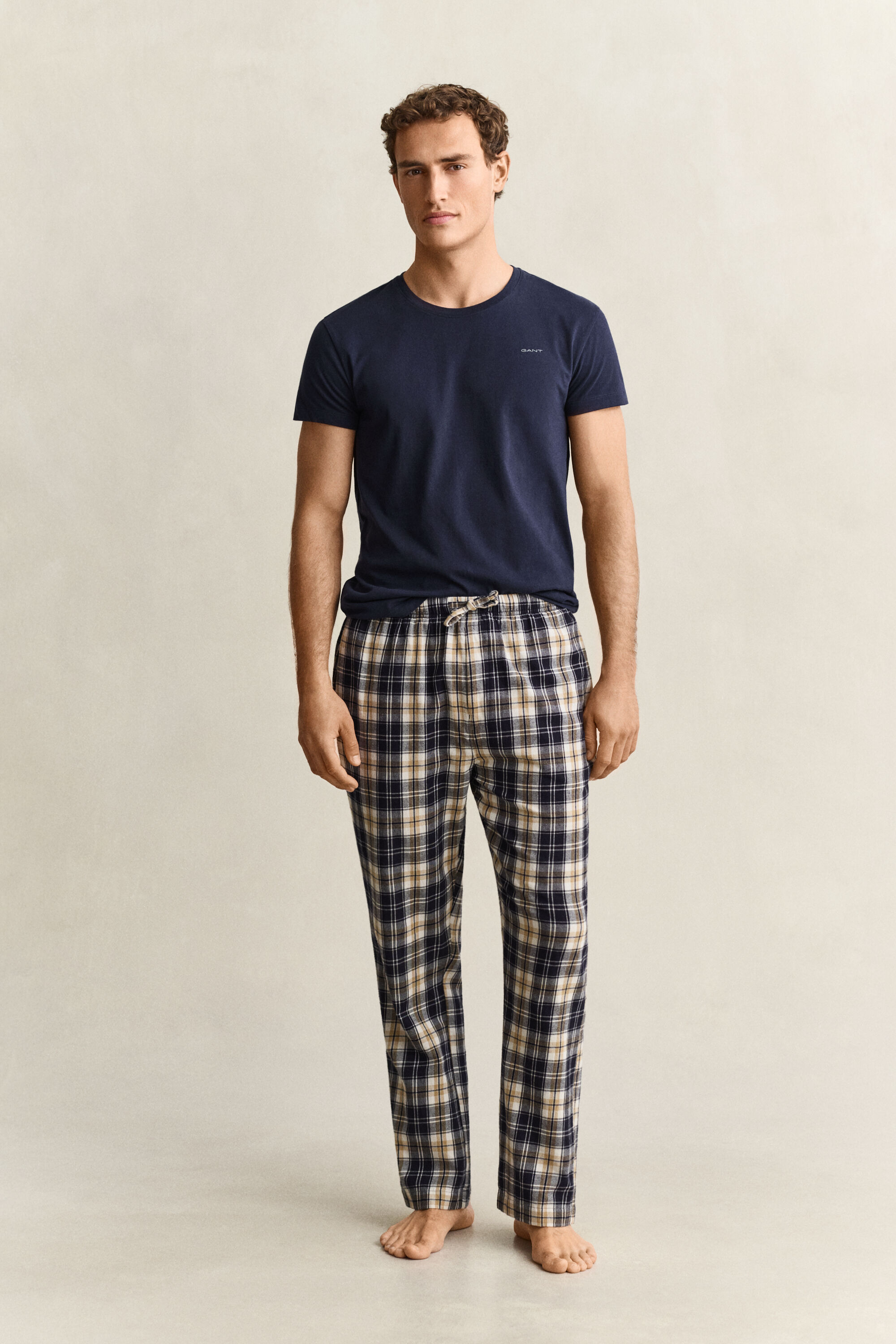 Pyjamahose mit Karomuster