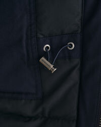 Wattierte Feldjacke aus Flanell