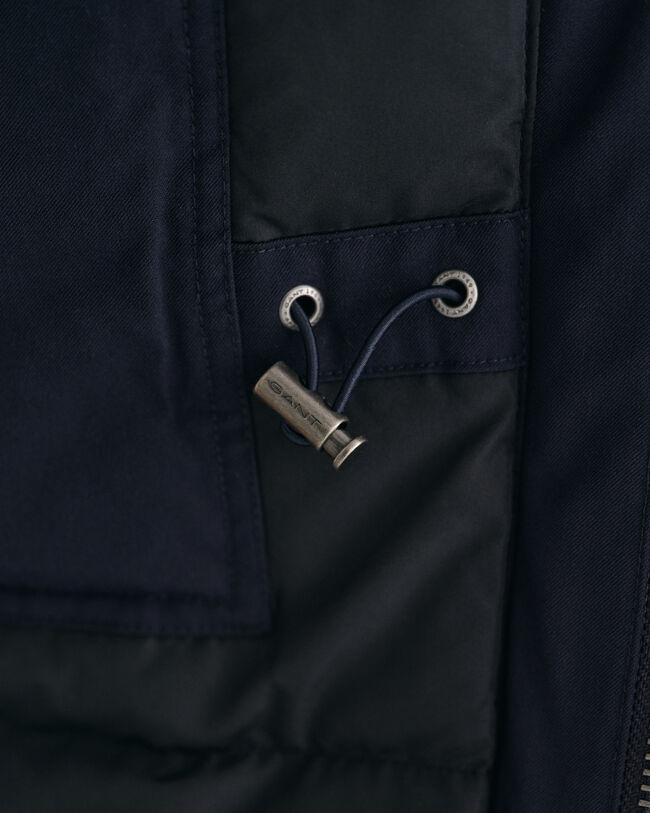 Wattierte Feldjacke aus Flanell