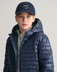 Teens Shiny Leichte Daunensteppjacke