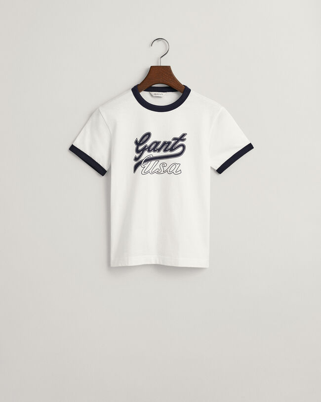 Verk&uuml;rztes Teen Girls GANT USA T-Shirt