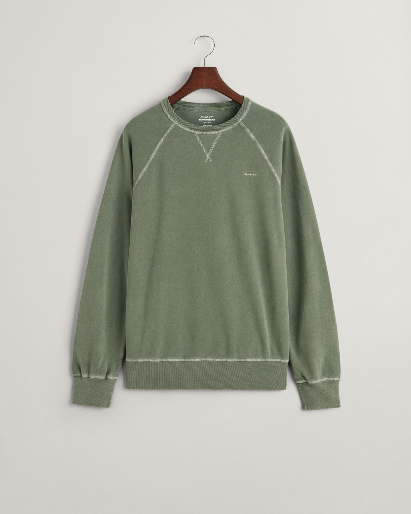Sunfaded Rundhals-Sweatshirt