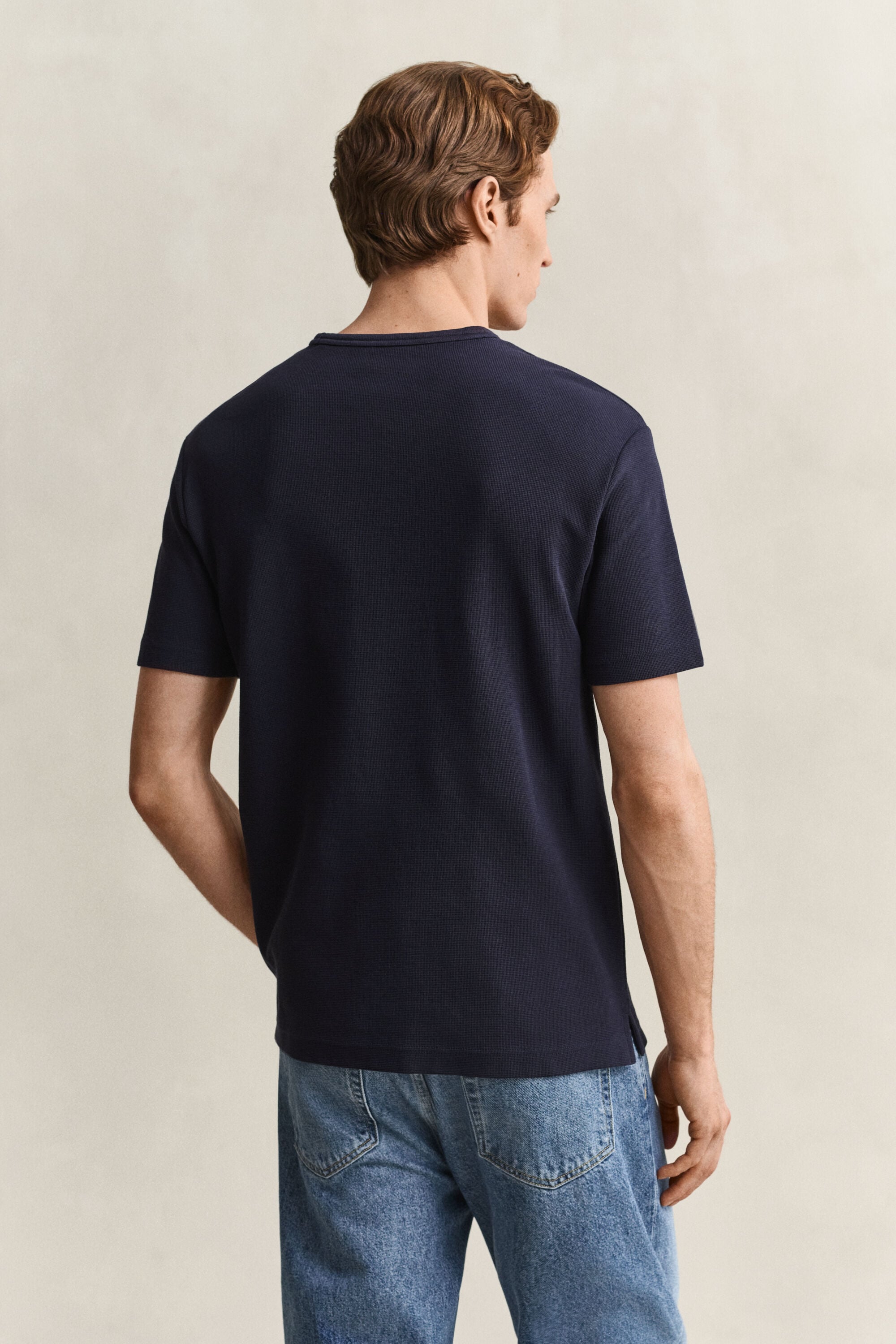 Strukturiertes T-Shirt