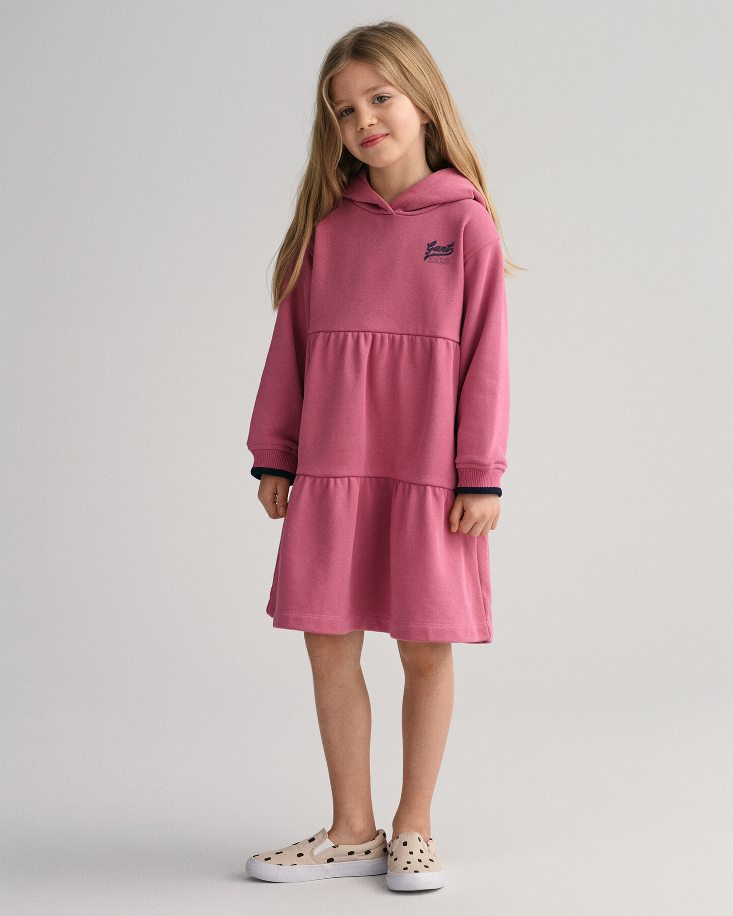 Girls GANT USA Hoodie-Kleid mit Stufenrock