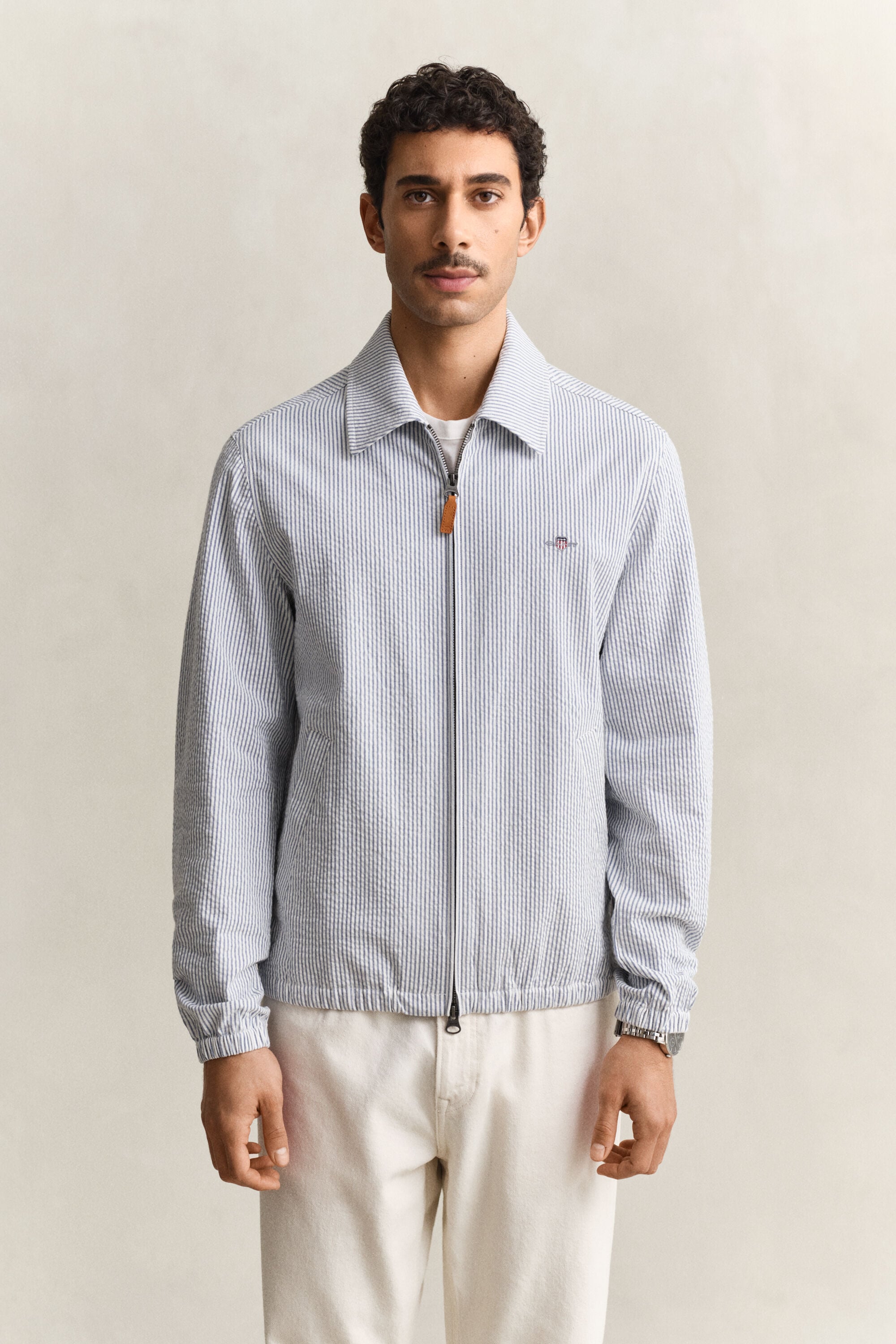 Seersucker Windcheater
