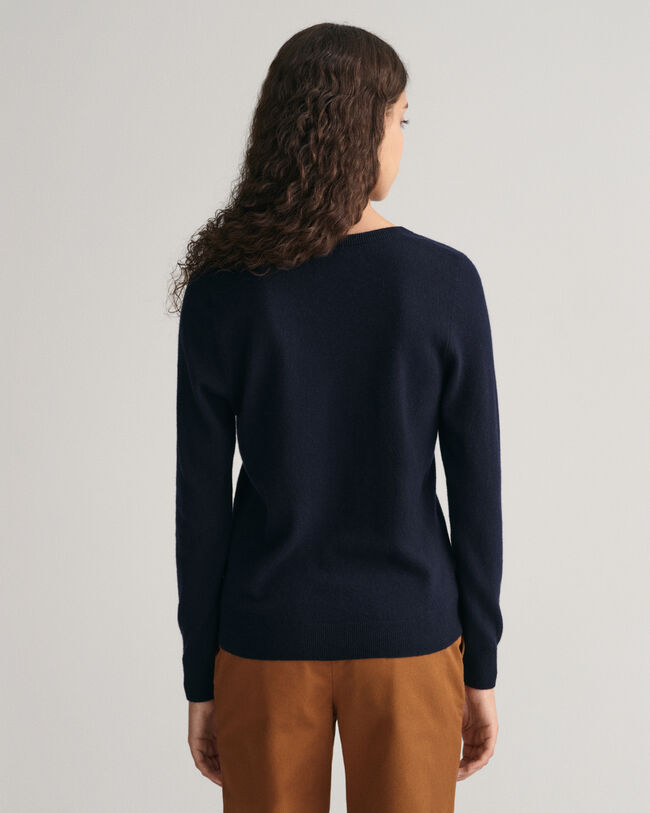Extra Fine V-Neck Pullover