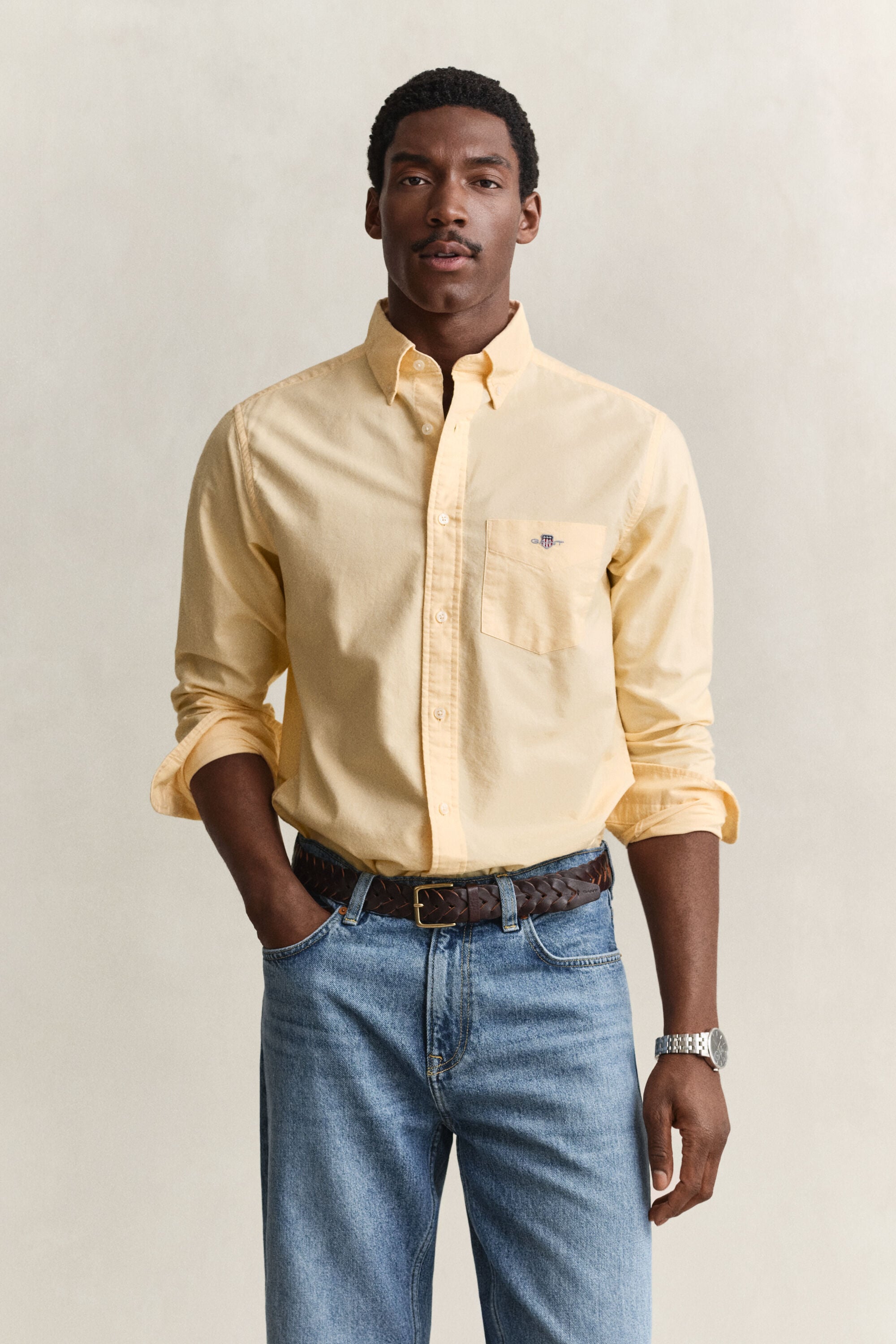 Regular Fit Classic Oxford-Hemd
