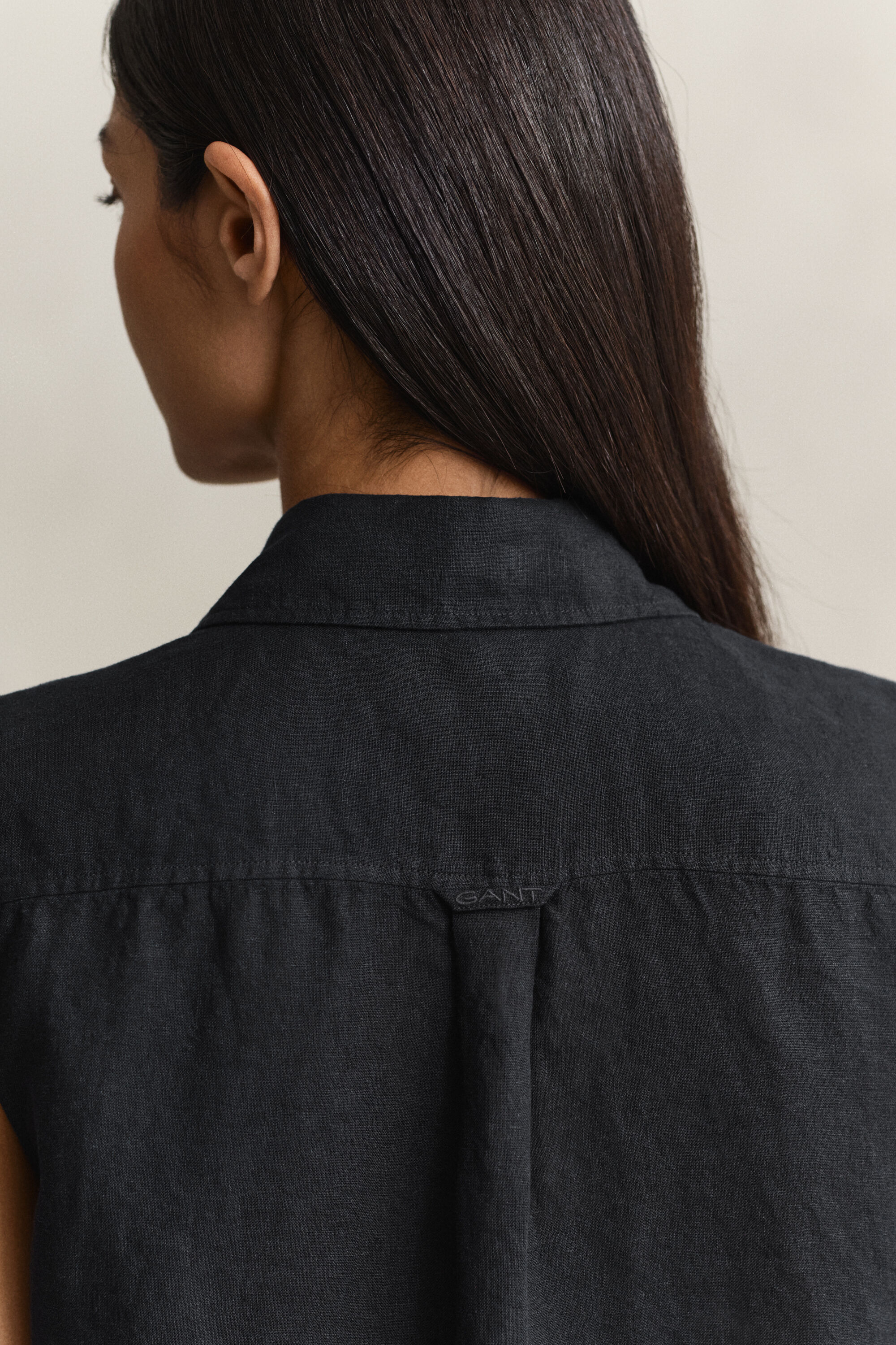 Ärmellose Streifenbluse