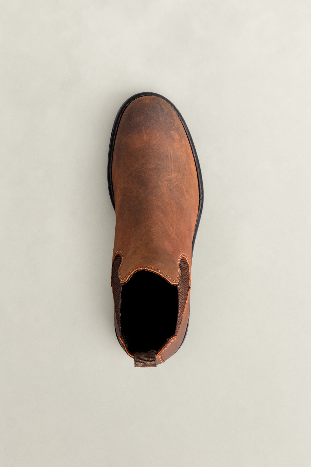 Prepdale Leather Chelsea Boots — COGNAC BROWN