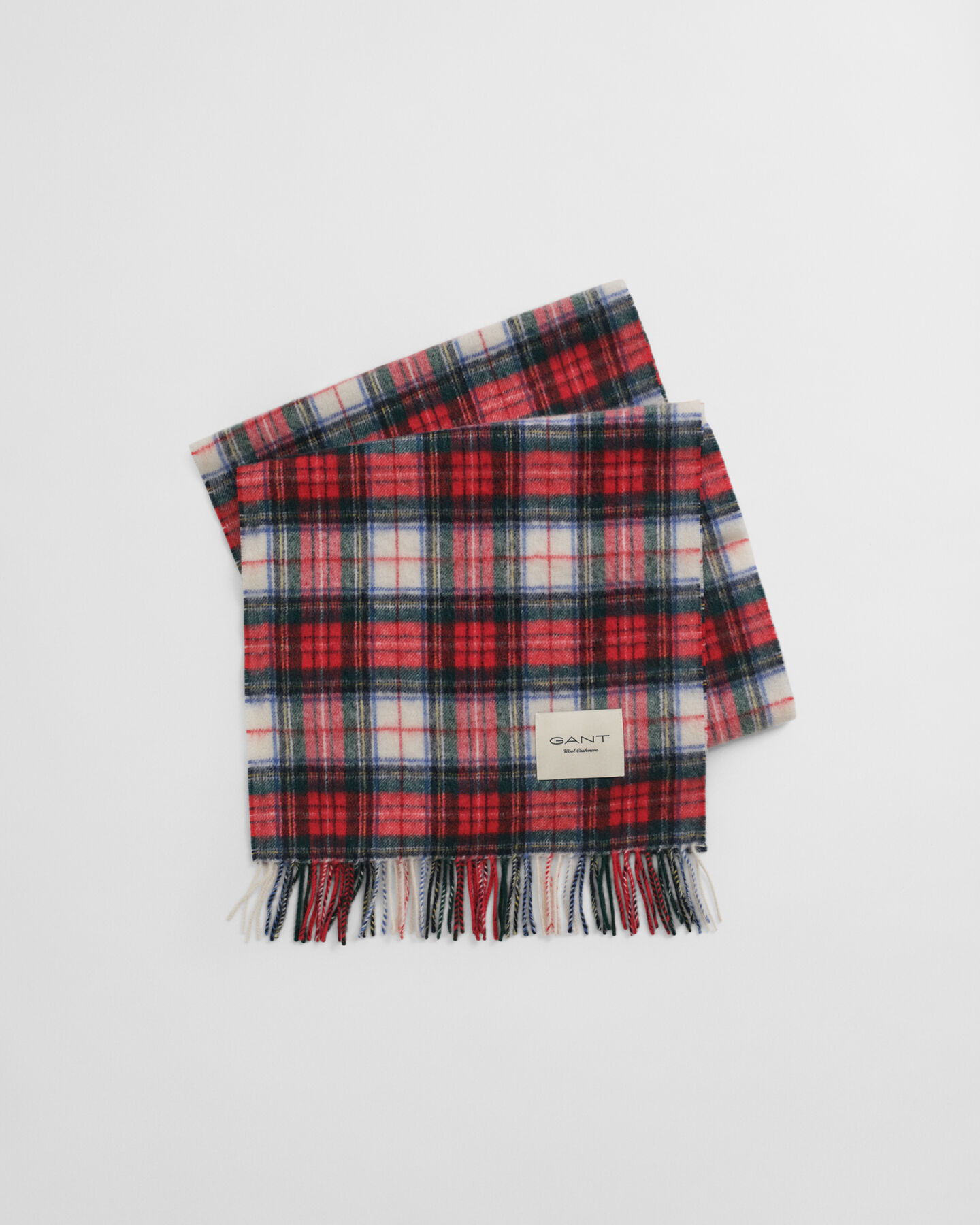 Tartan Schal mit Kaschmiranteil