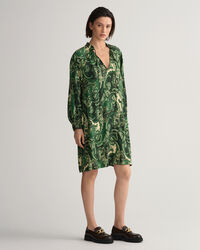 Paisley Stehkragenkleid