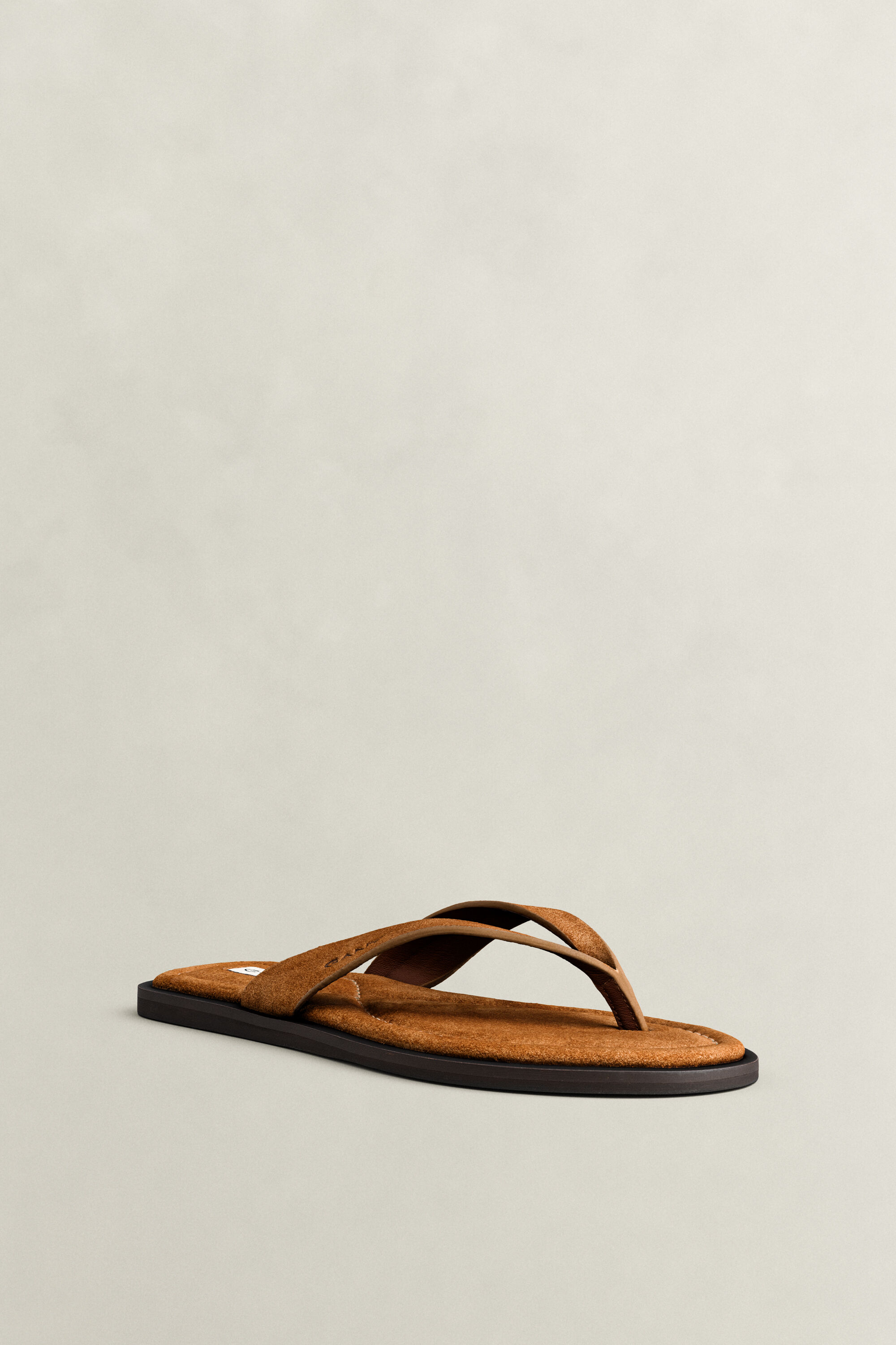 Sunlaz Suede Sandals — COGNAC BROWN