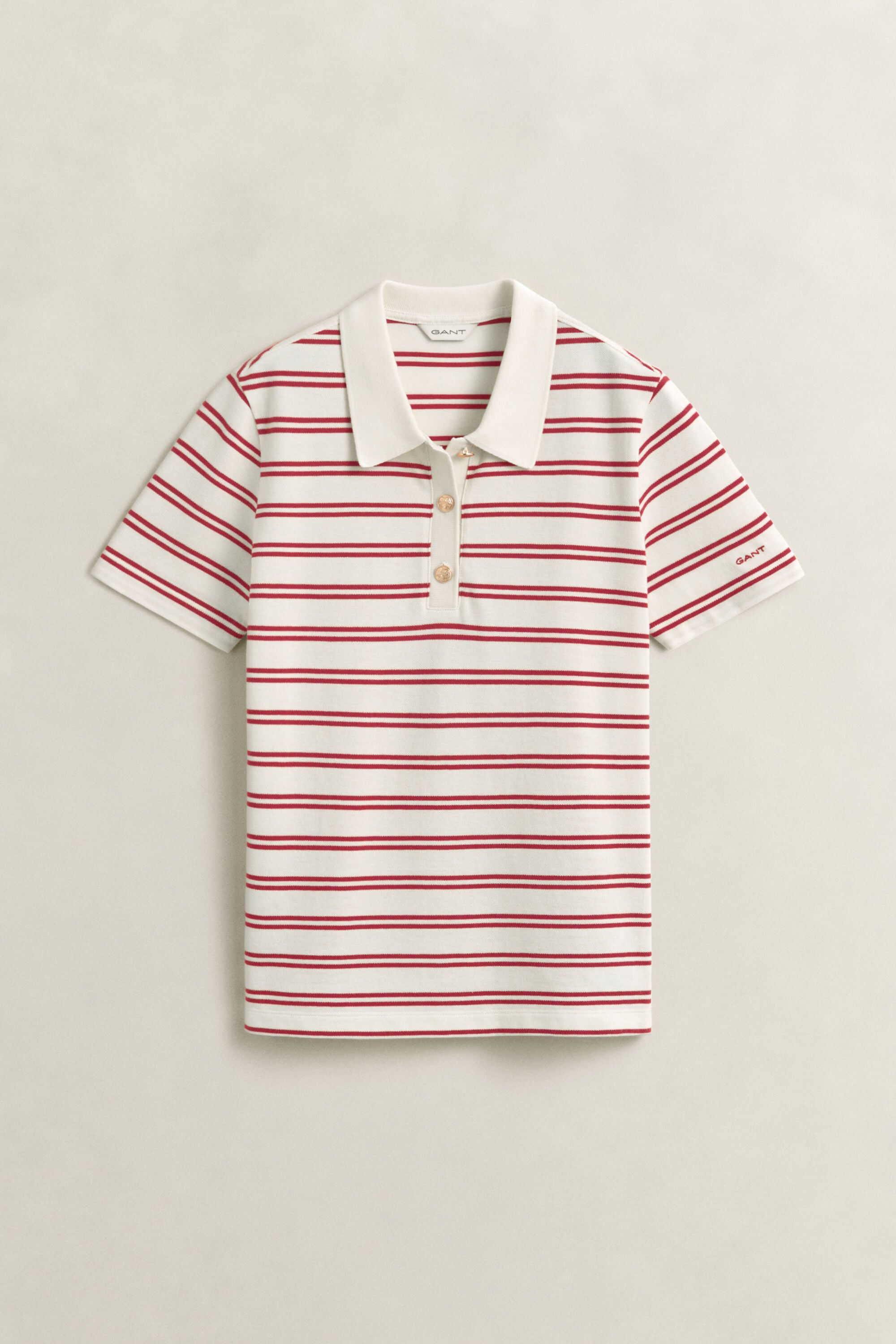 Gestreiftes Piqué-Poloshirt