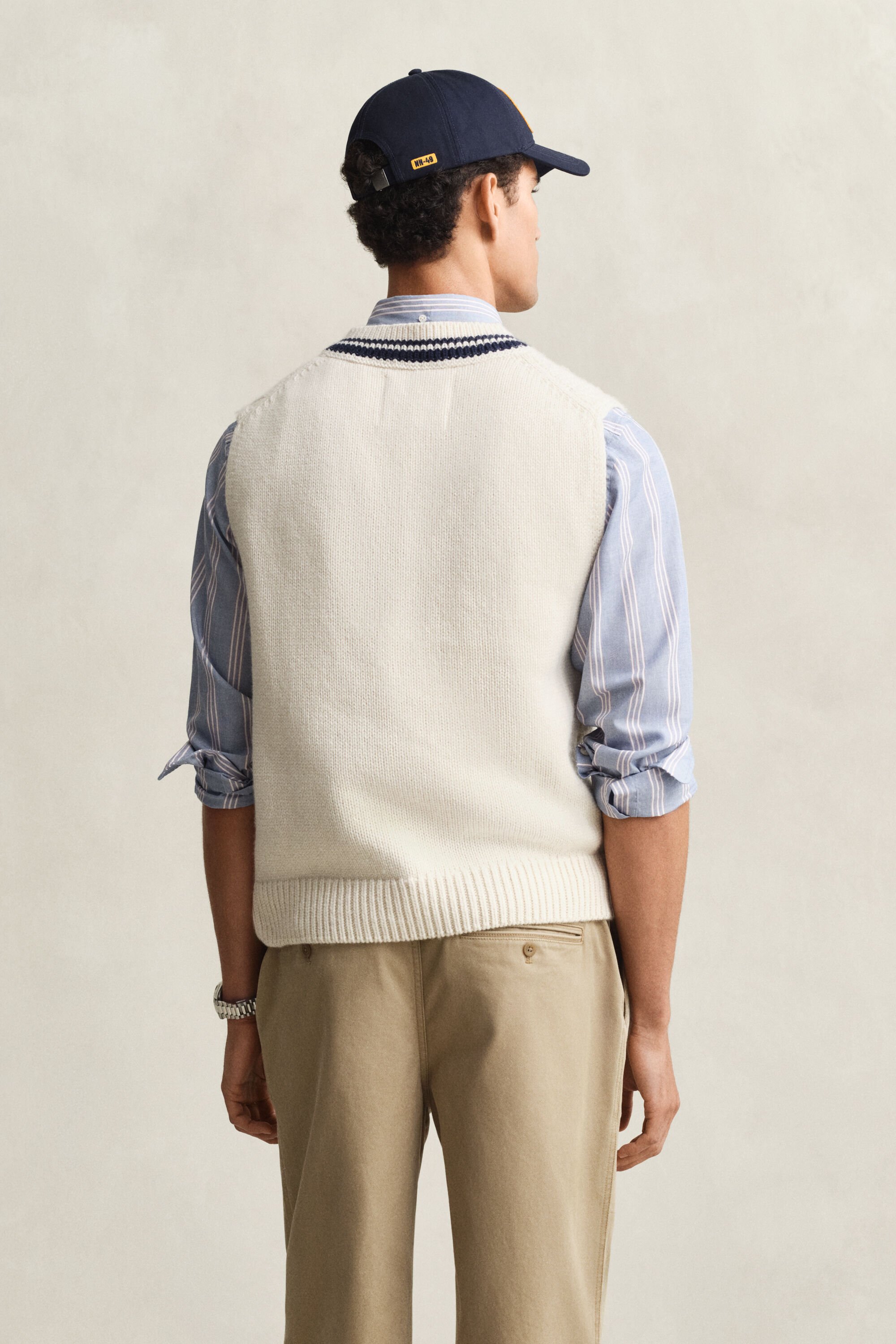 Zopfstrick Pullunder