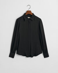 Regular Fit Satinbluse mit Streifen