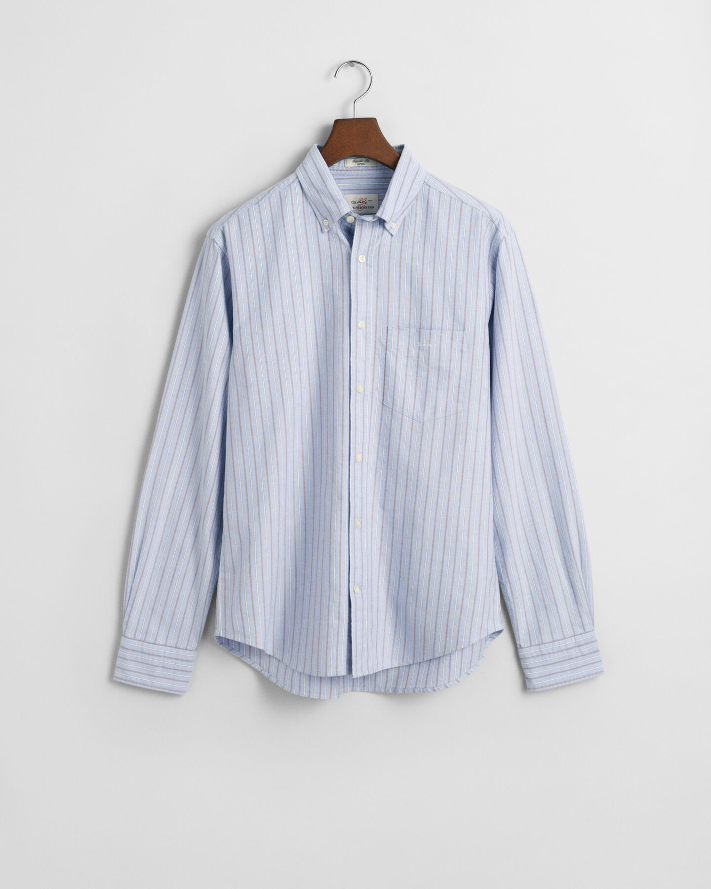 Regular Fit Classic Oxford-Hemd mit Streifen
