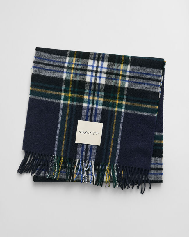 Tartan Schal mit Kaschmiranteil