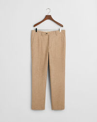 Slim Fit Herringbone Anzughose