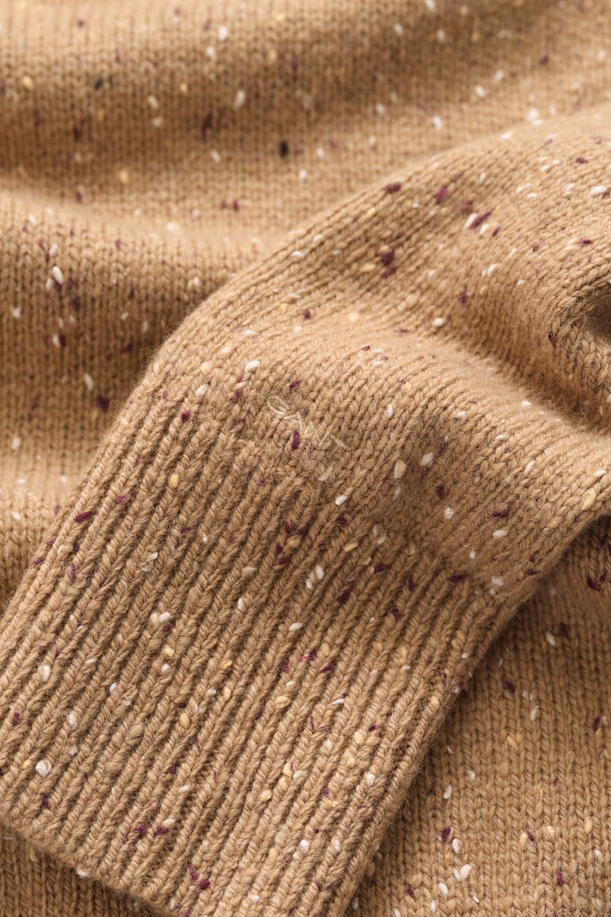 Pullover aus Wollmix mit Noppenstruktur