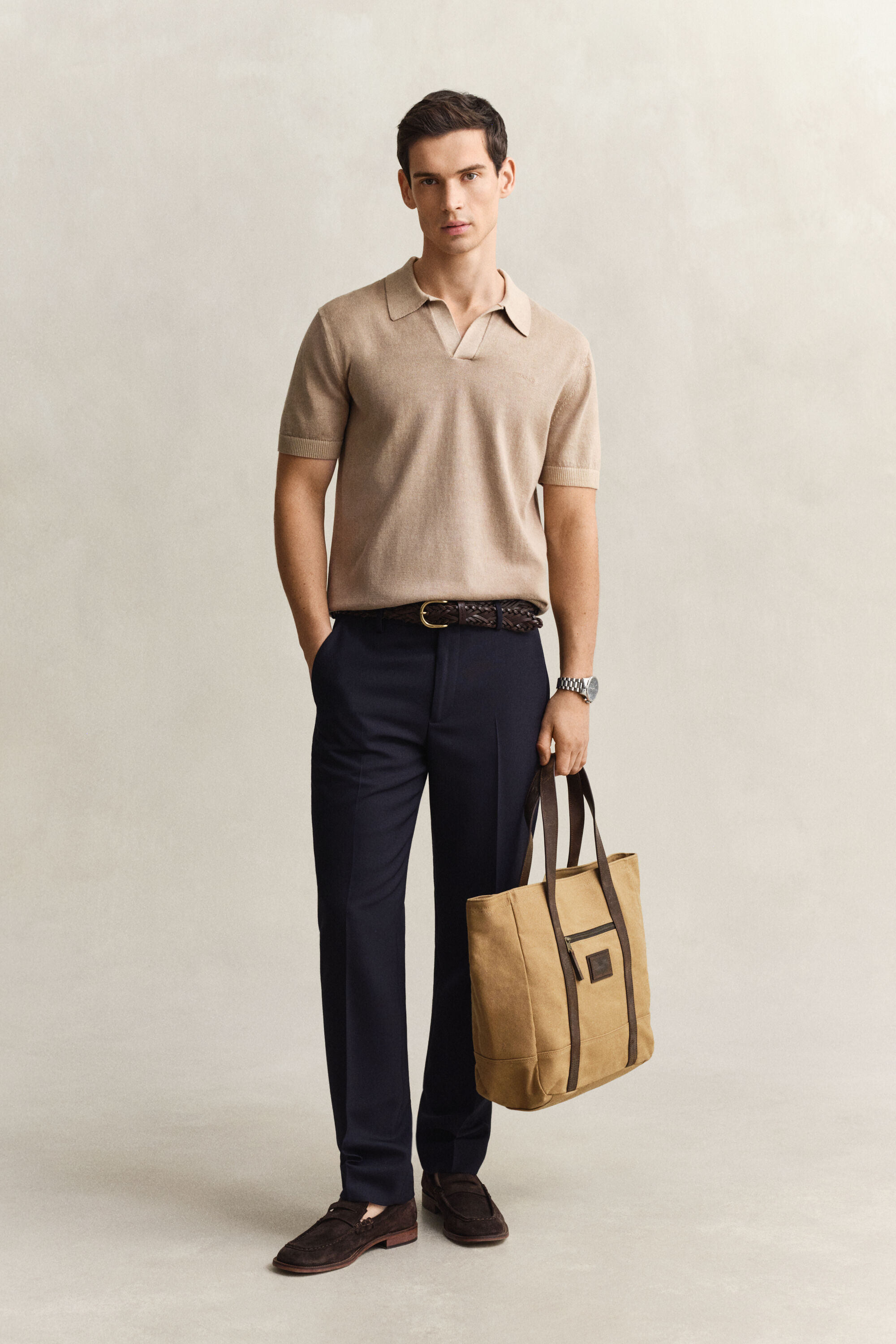 Sunfaded Polopullover