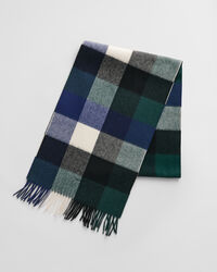 Karierter Schal aus Merinowolle