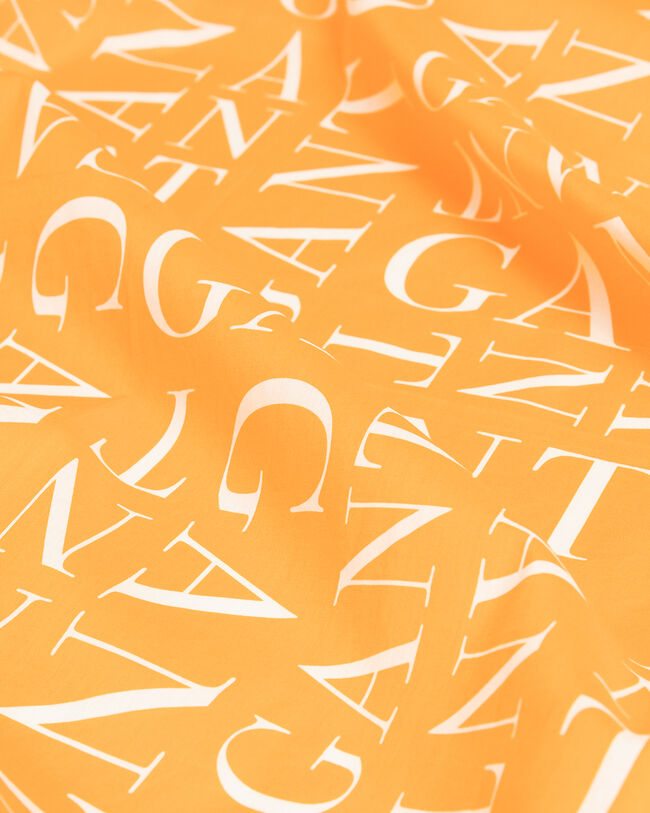 Typography Sarong mit Print