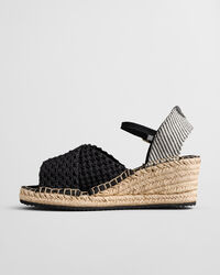 Luliza Strick-Espadrille mit Keilabsatz