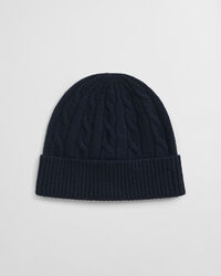 Zopfstrick Woll Beanie